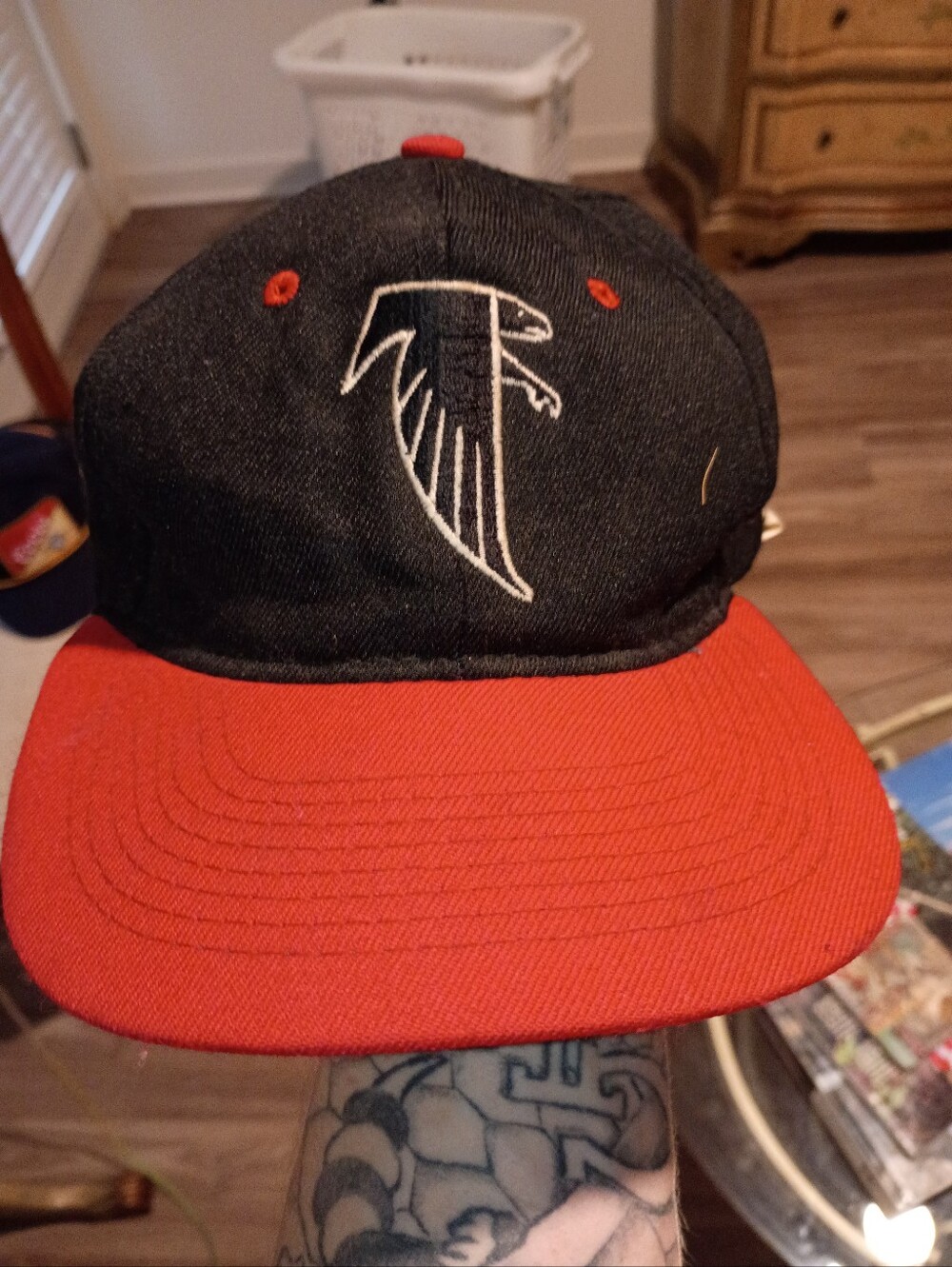 Vintage 90s Headmaster Atlanta Falcons Snapback I'm